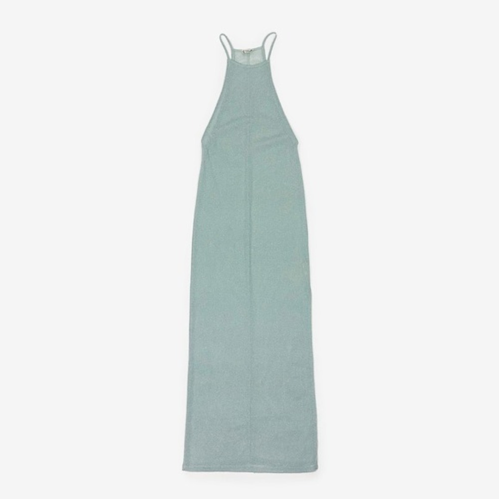 Free People After Party Maxi Slip Dress Size XS Sheer Beach Cover Up Coastal